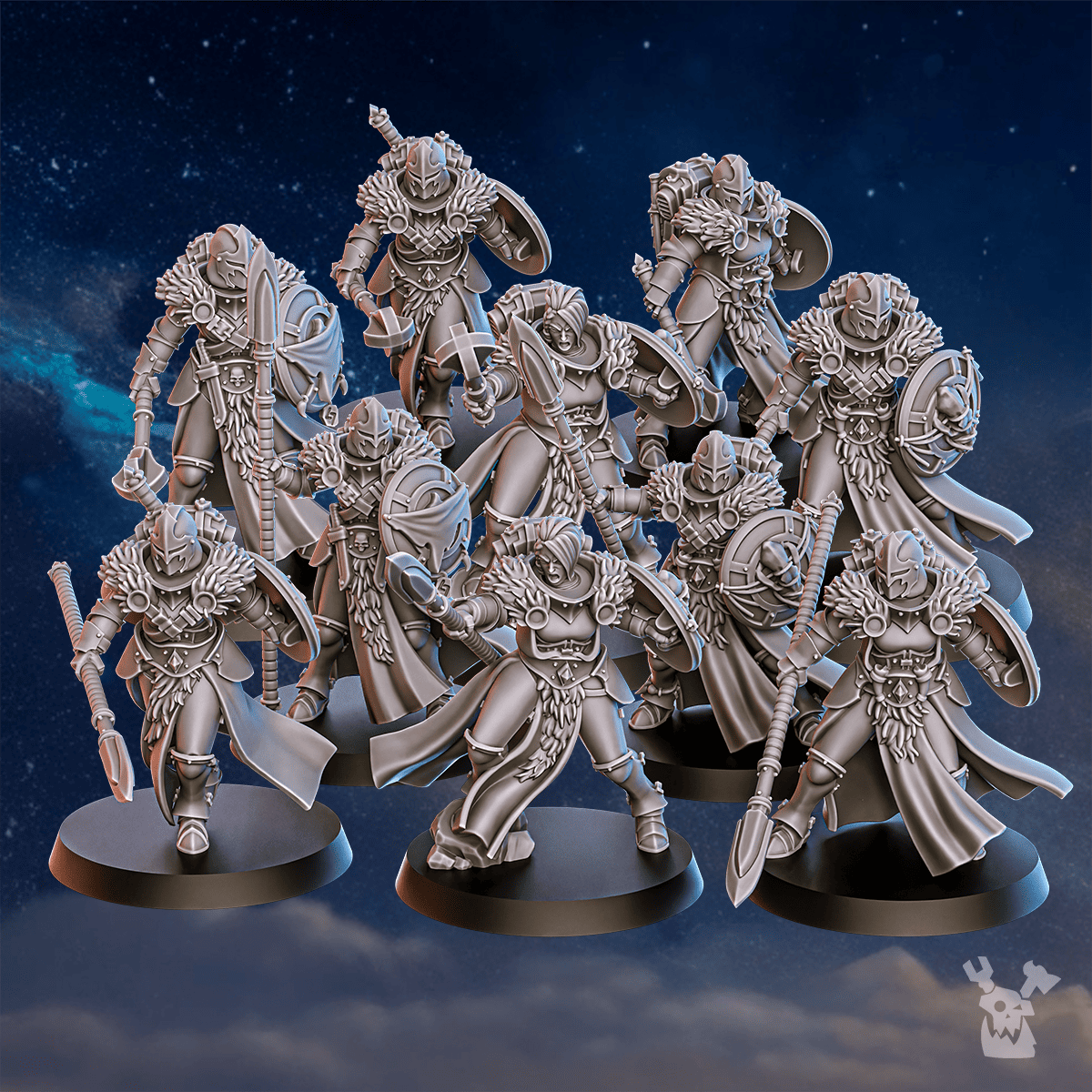 Icewall Squad x10 (pre-assembled)
